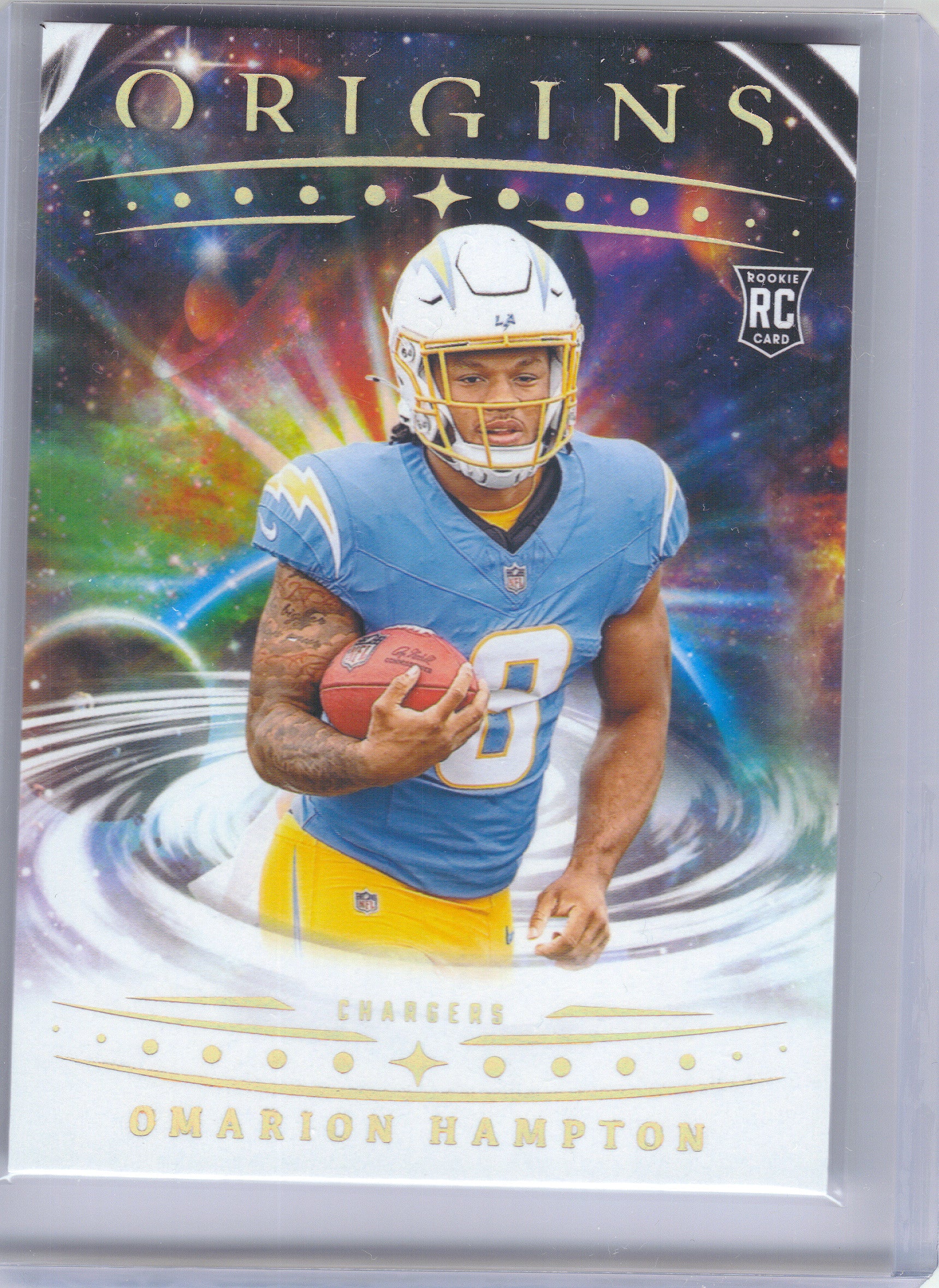 2025 Panini Origins #125 Tre Harris Los Angeles Chargers RC