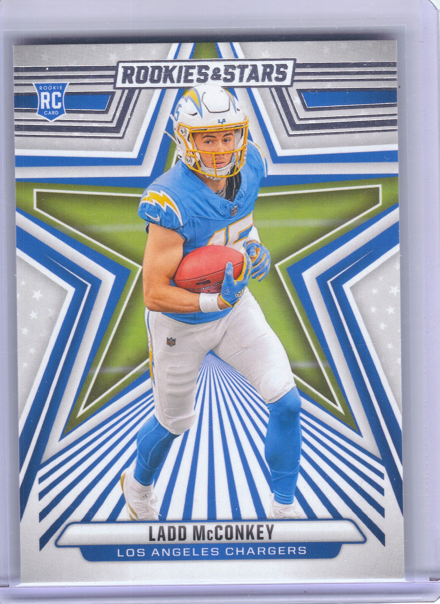 2024 Panini Rookies & Stars #166 Ladd McConkey Los Angeles Chargers RC
