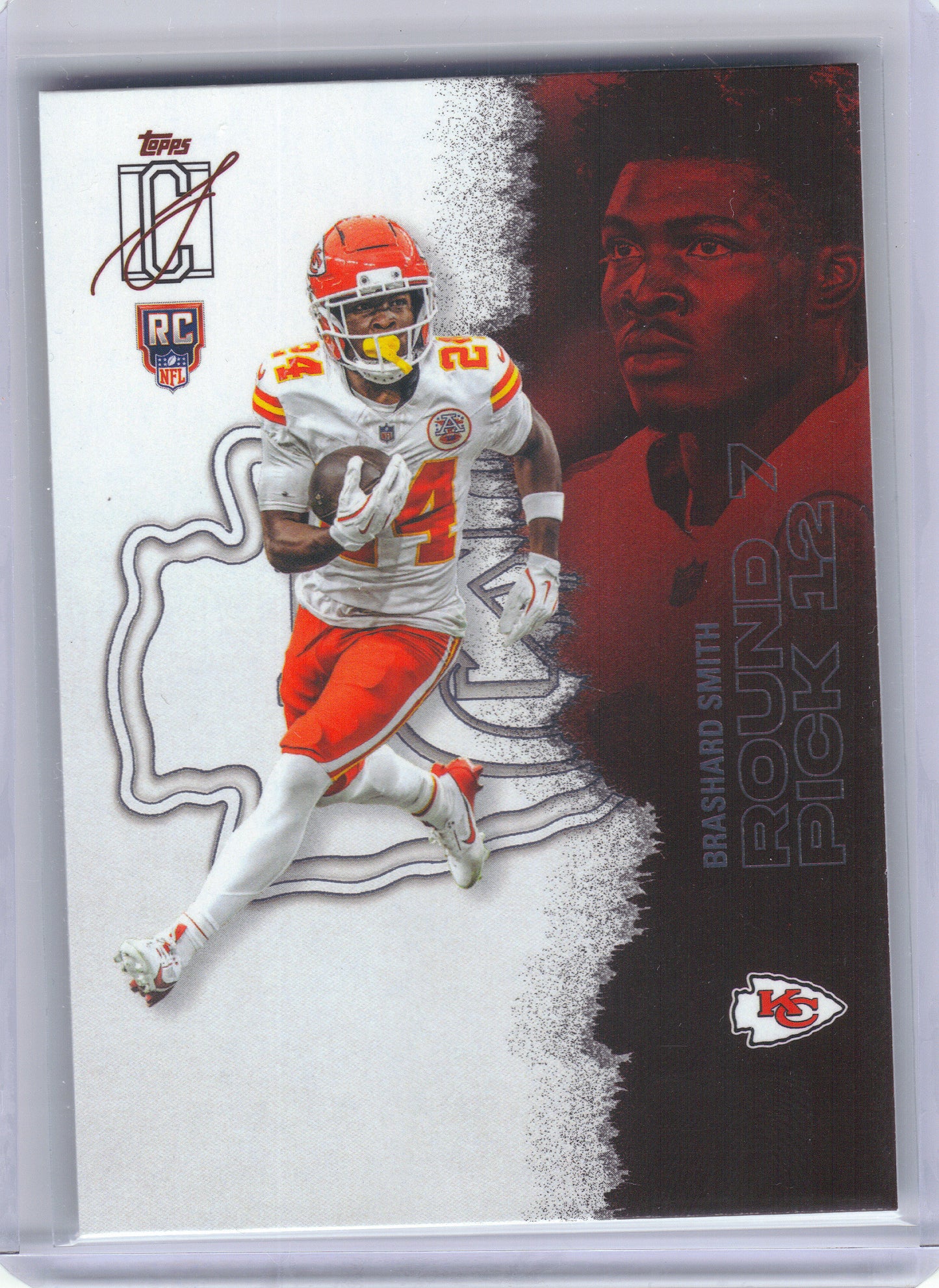 2025 Topps Signature Class #202 Brashard Smith Kansas City Chiefs RC