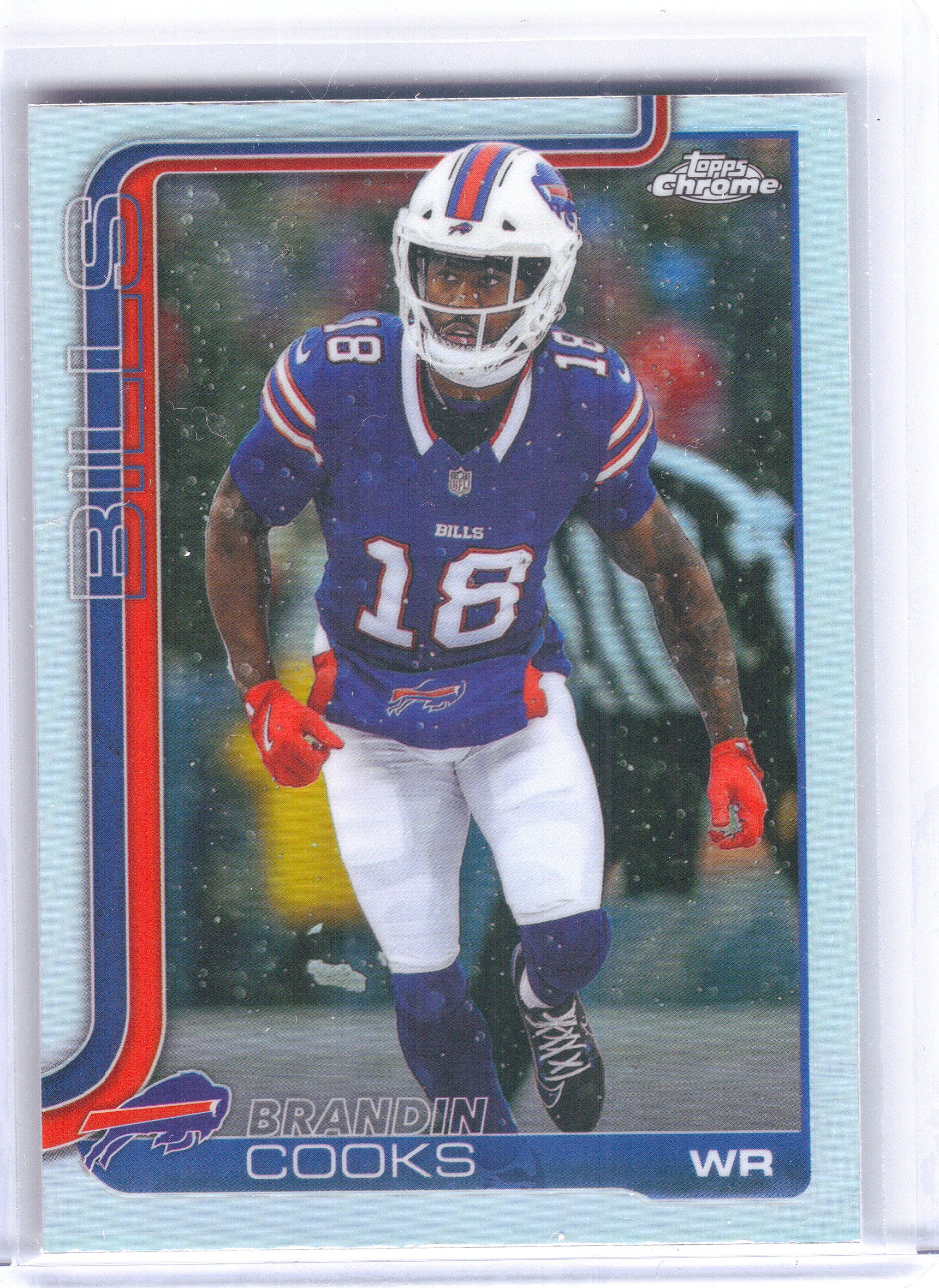 2025 Topps Chrome #217 Brandin Cooks Refractor Buffalo Bills