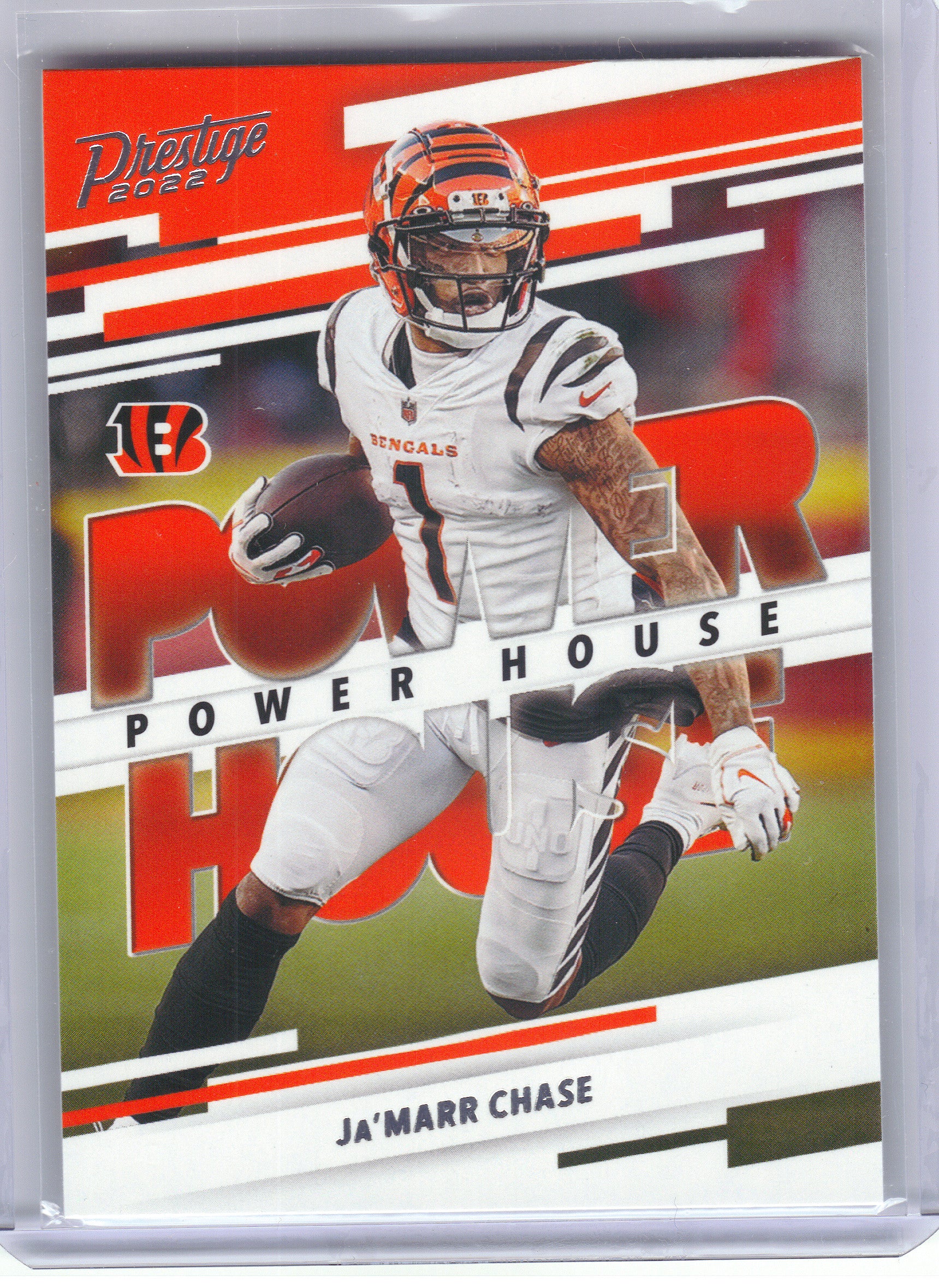 2022 Panini Prestige #PH-9 Ja'Marr Chase Power House Cincinnati Bengals