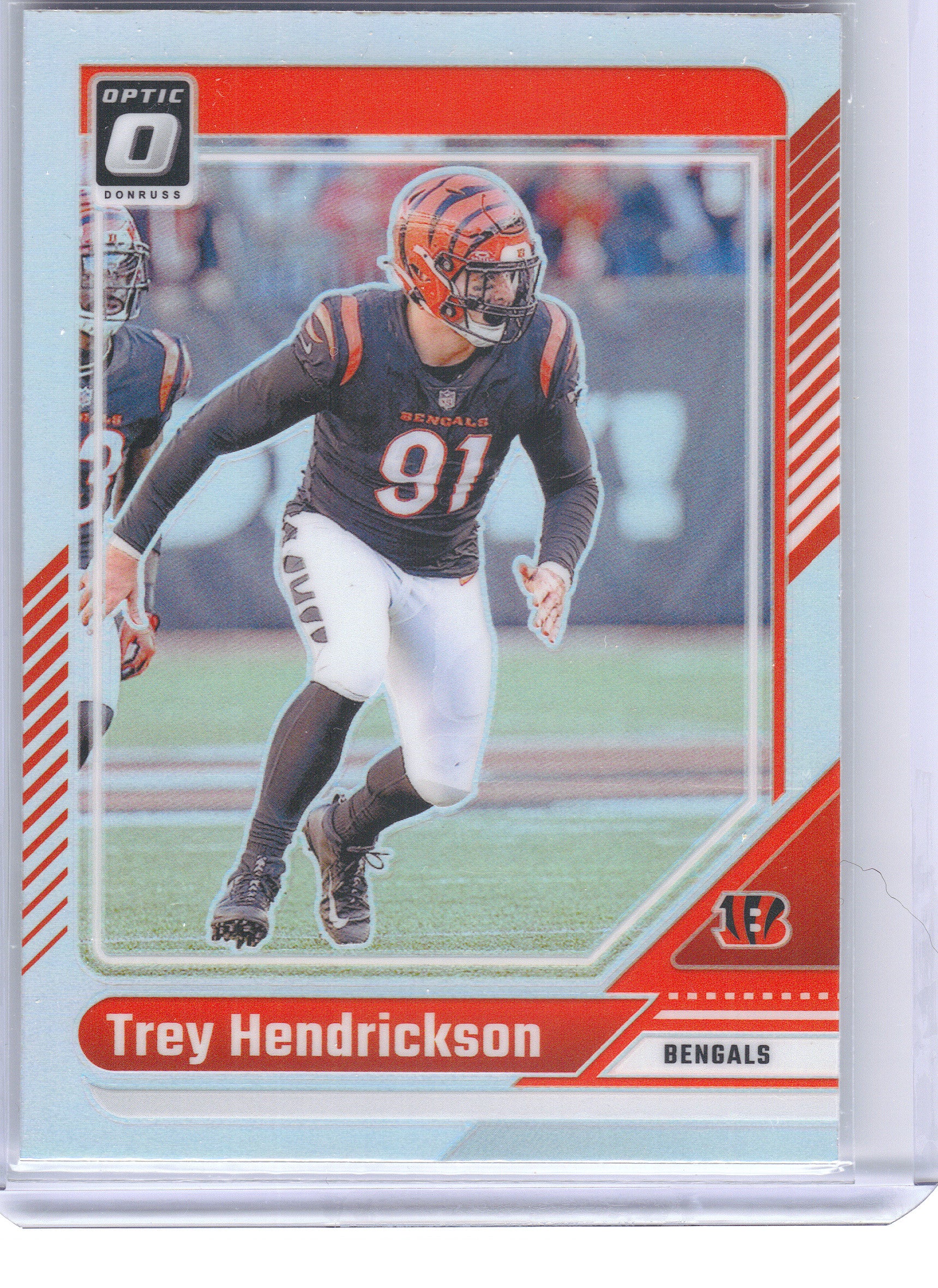 2024 Donruss Optic #43 Trey Hendrickson Holo Cincinnati Bengals