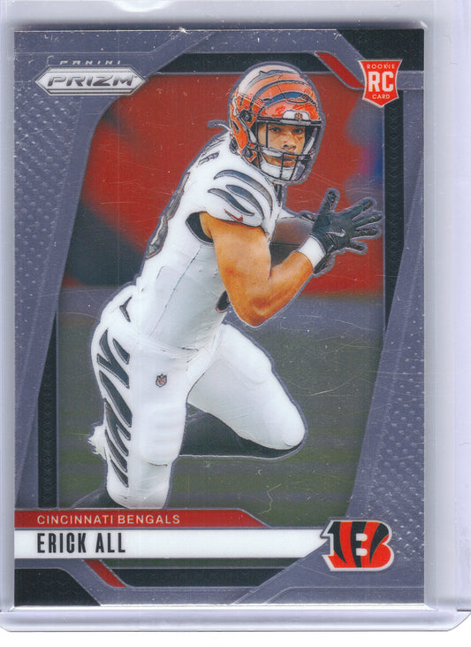 2024 Panini Prizm #333 Erick All Cincinnati Bengals RC