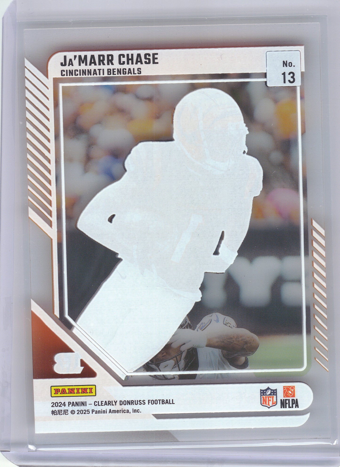 2024 Clearly Donruss #13 Ja'Marr Chase Cincinnati Bengals