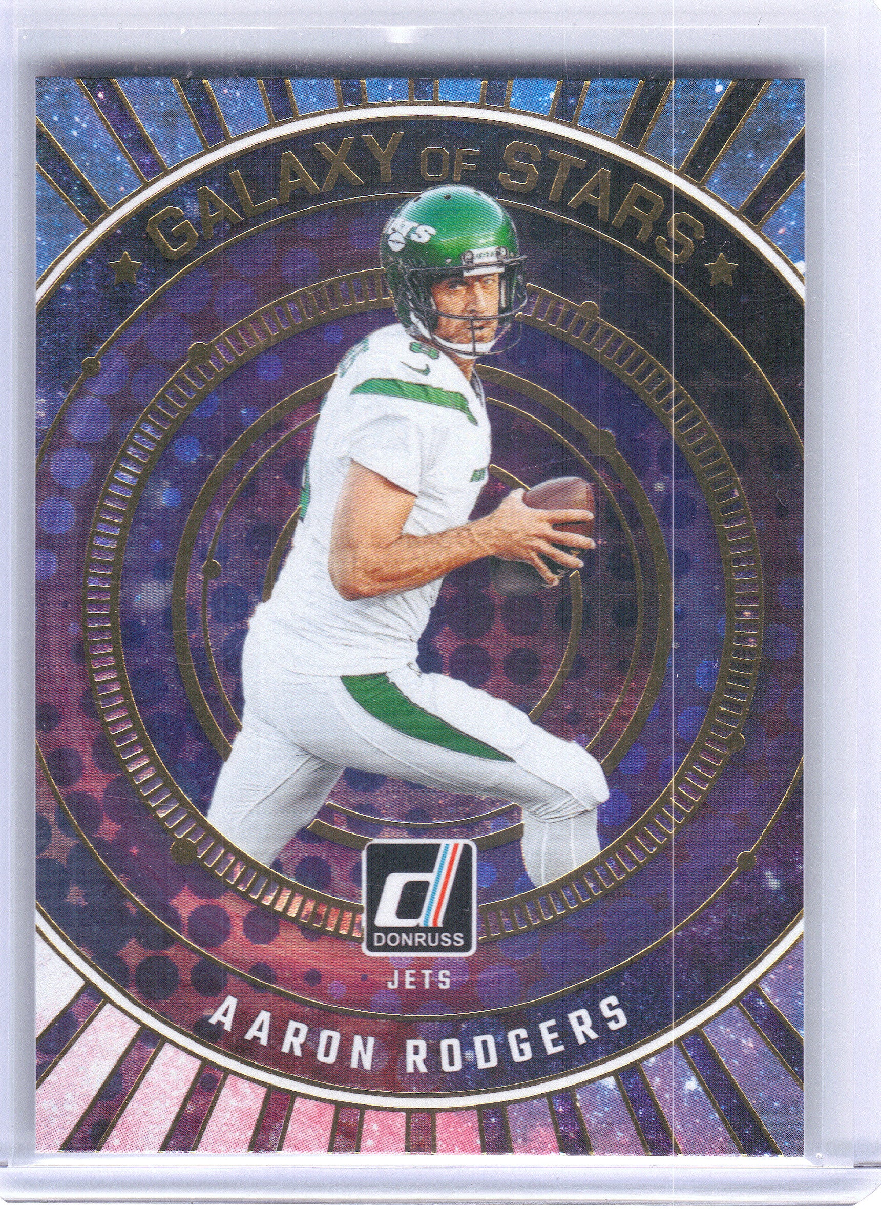 2024 Donruss #GOS-ARO Aaron Rodgers Galaxy of Stars New York Jets