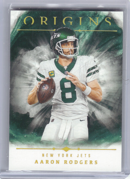 2024 Panini Origins #85 Aaron Rodgers New York Jets