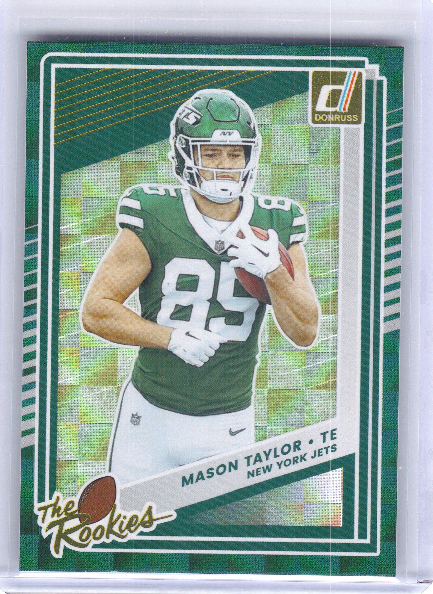 2025 Donruss #24 Mason Taylor The Rookies New York Jets