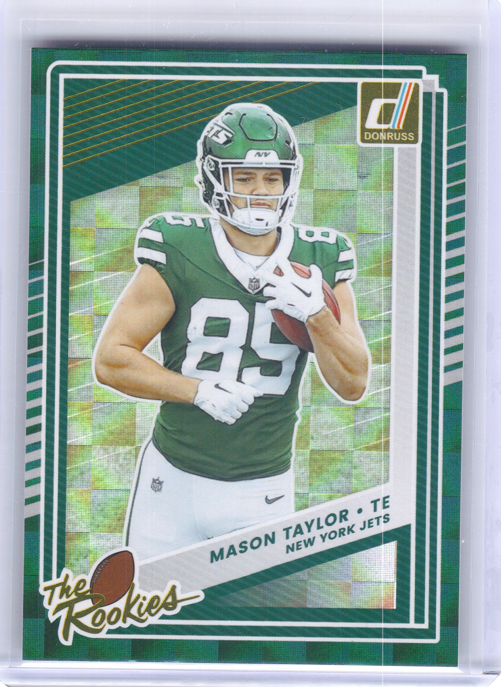 2025 Donruss #24 Mason Taylor The Rookies New York Jets