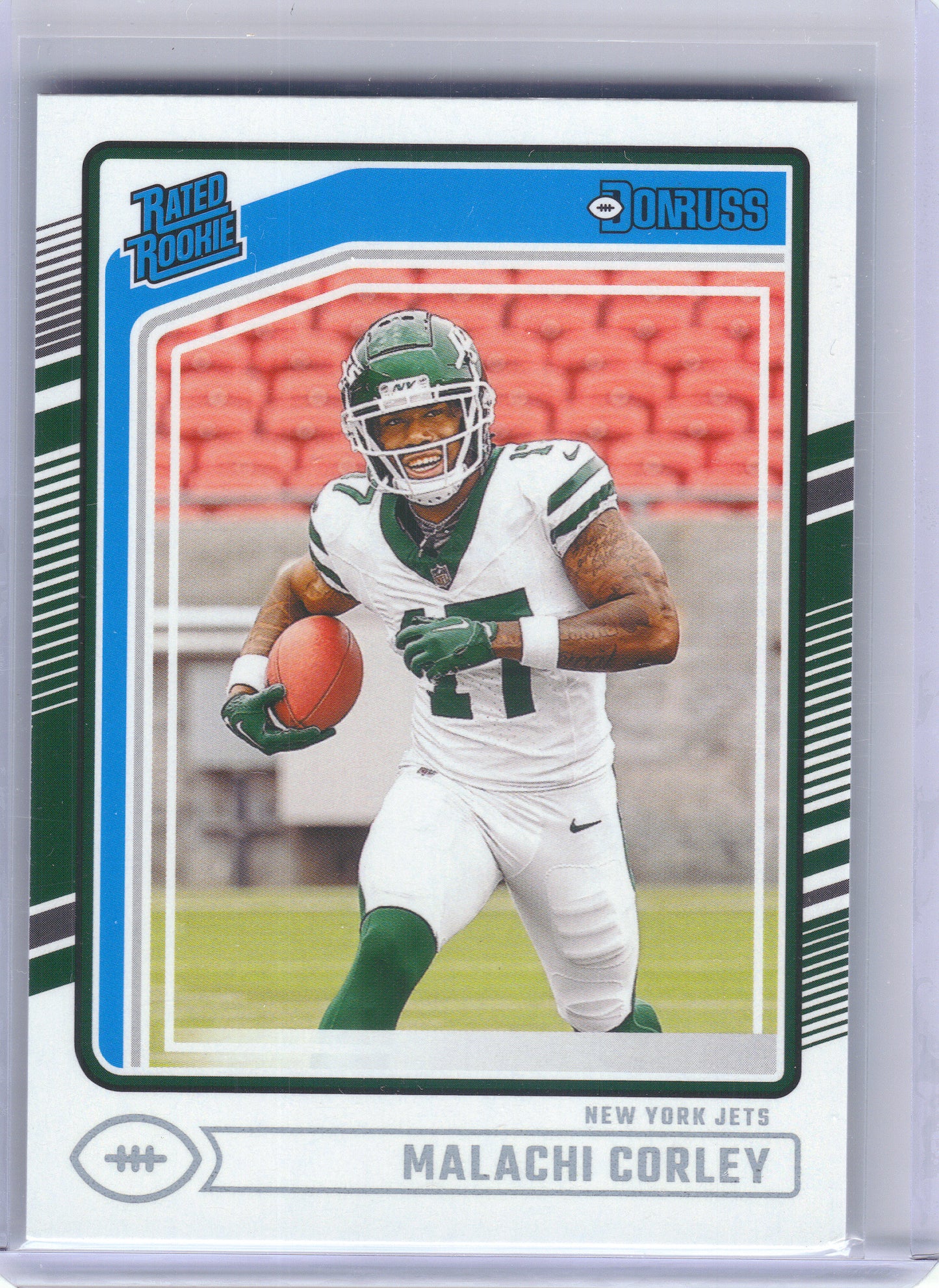 2024 Donruss #333 Malachi Corley New York Jets RC