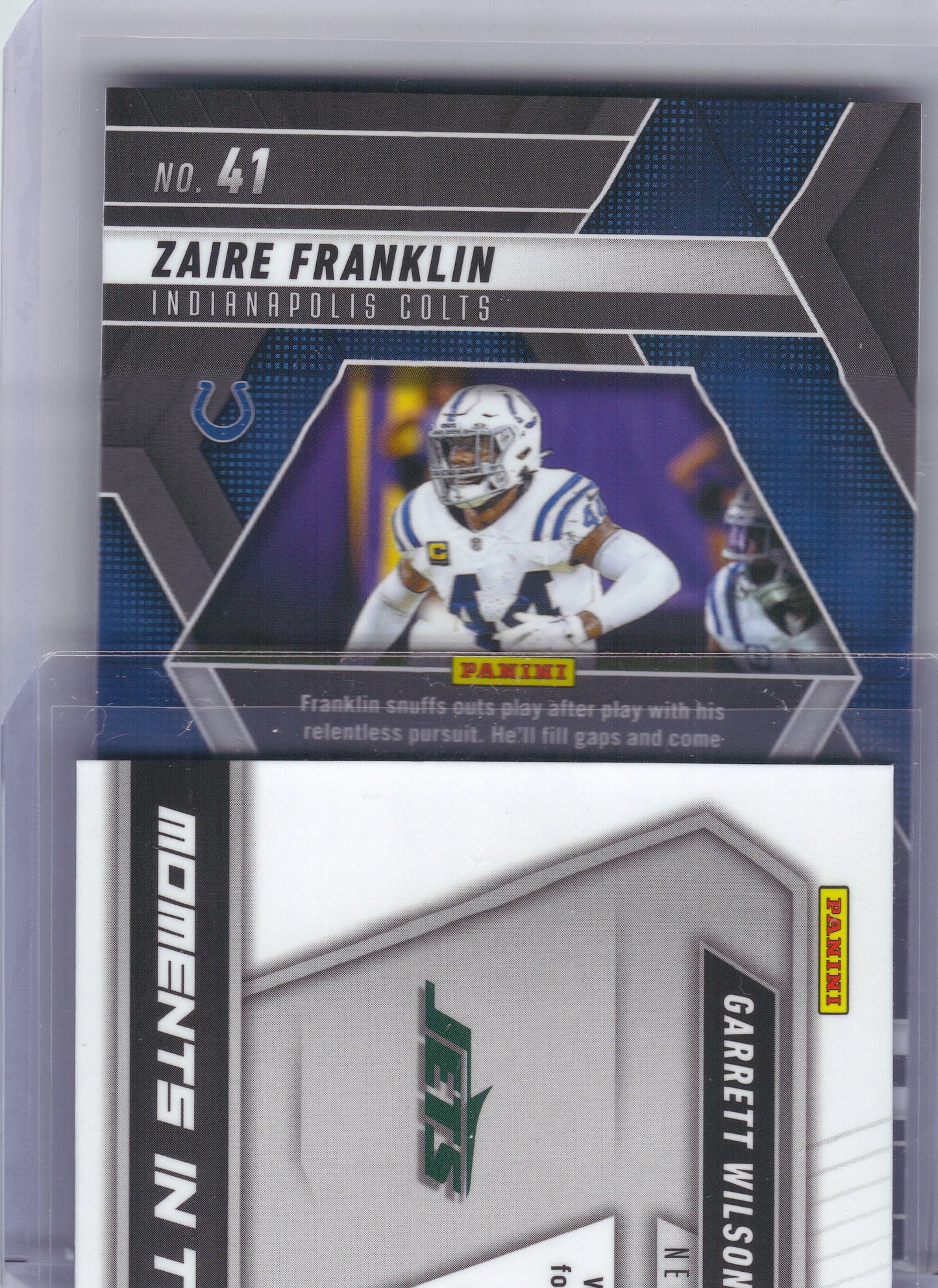 2025 Panini Mosaic #41 Zaire Franklin Mosaic Indianapolis Colts