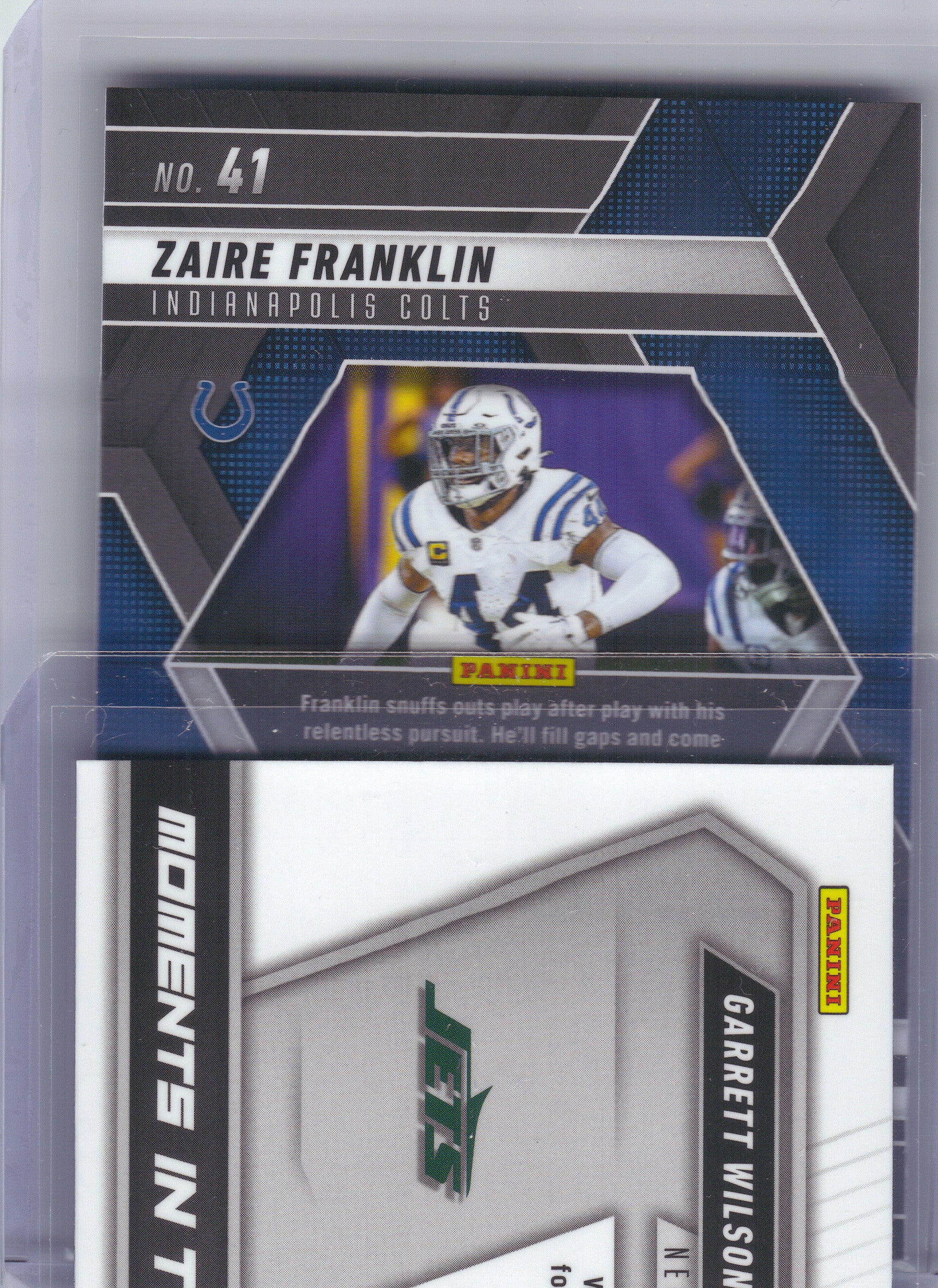 2025 Panini Mosaic #41 Zaire Franklin Mosaic Indianapolis Colts