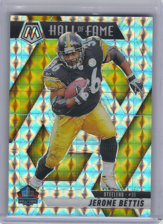 2025 Panini Mosaic #298 Jerome Bettis Mosaic Pittsburgh Steelers