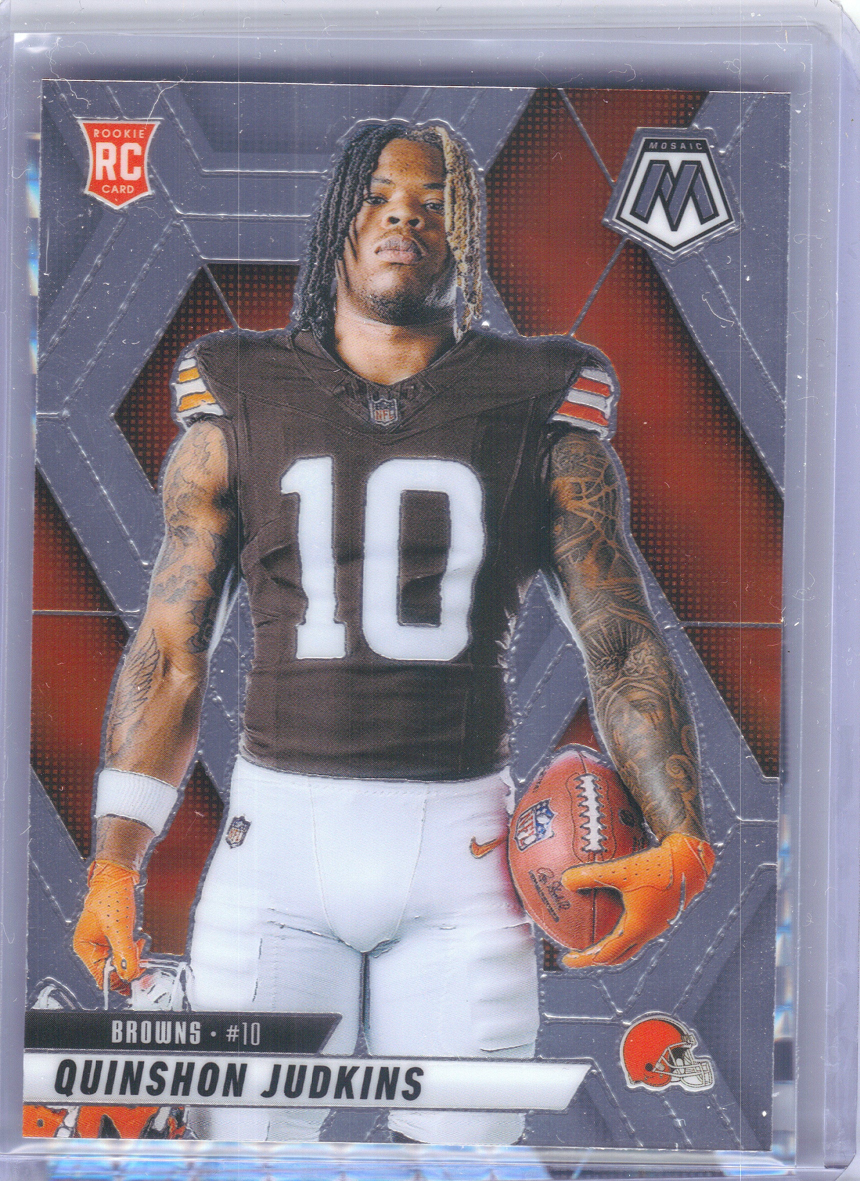 2025 Panini Mosaic #276 Quinshon Judkins V Cleveland Browns RC