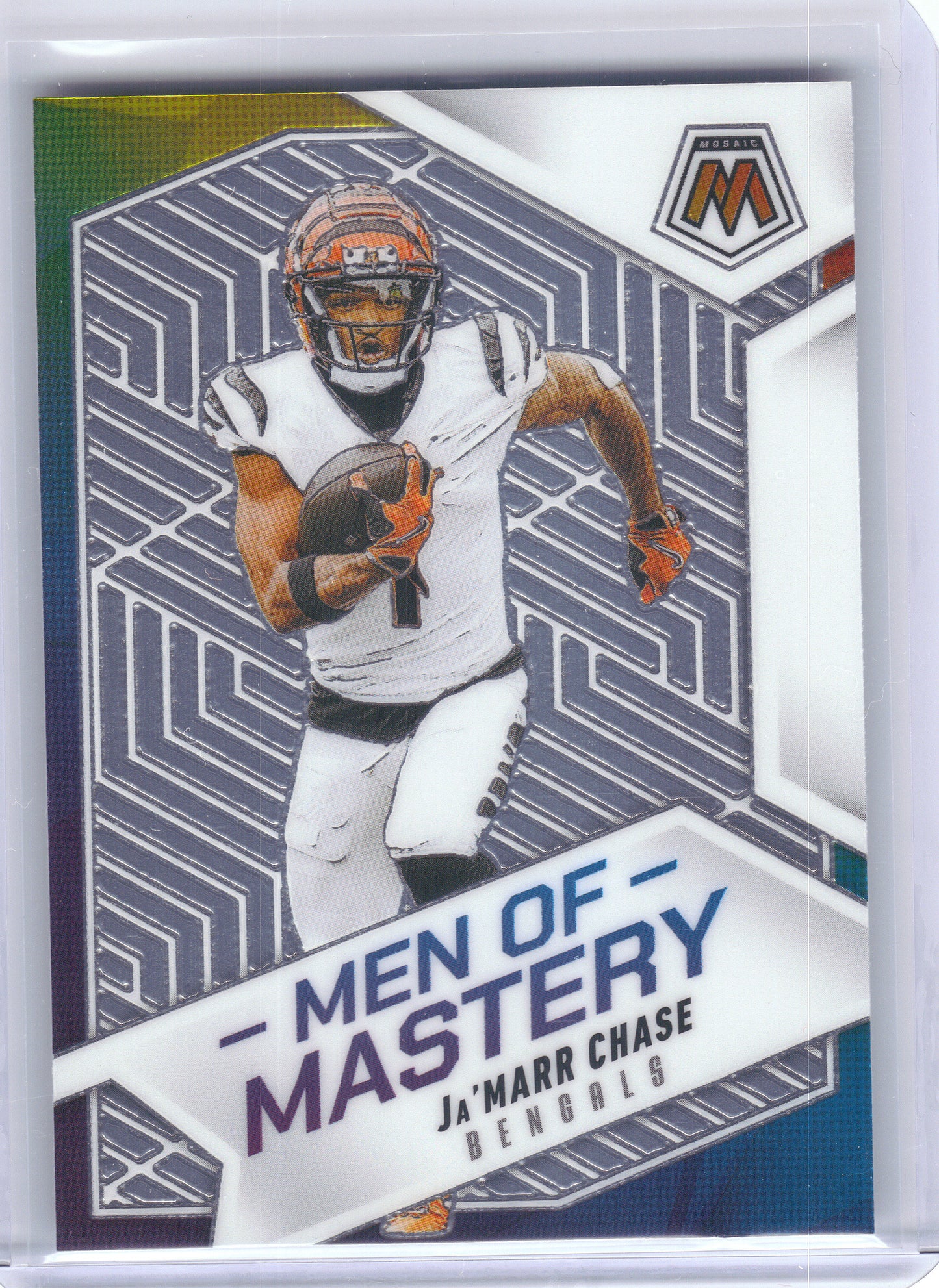 2025 Panini Mosaic #8 Ja’Marr Chase Men of Mastery Cincinnati Bengals