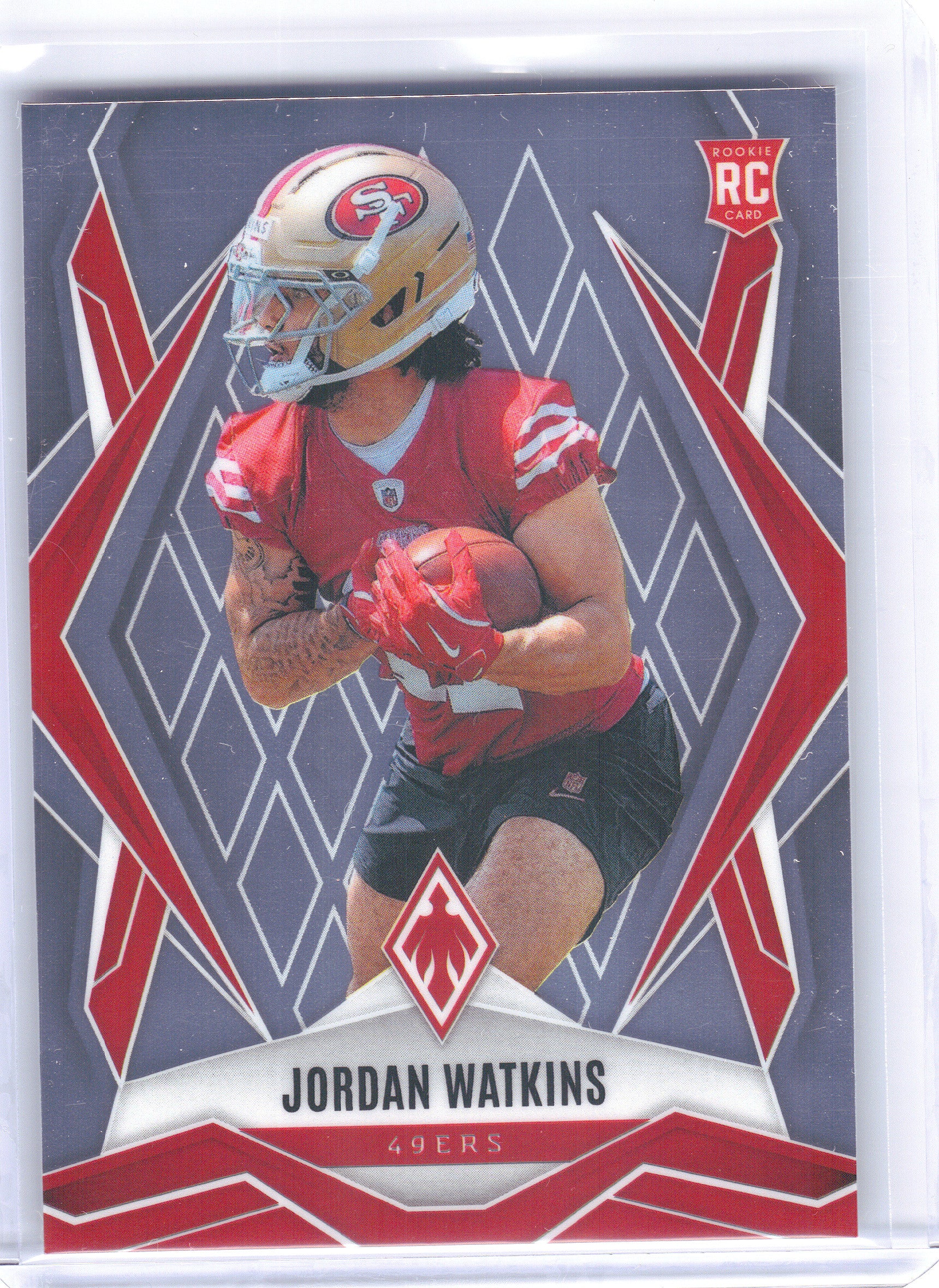 2025 Panini Phoenix #206 Jordan Watkins San Francisco 49ers RC