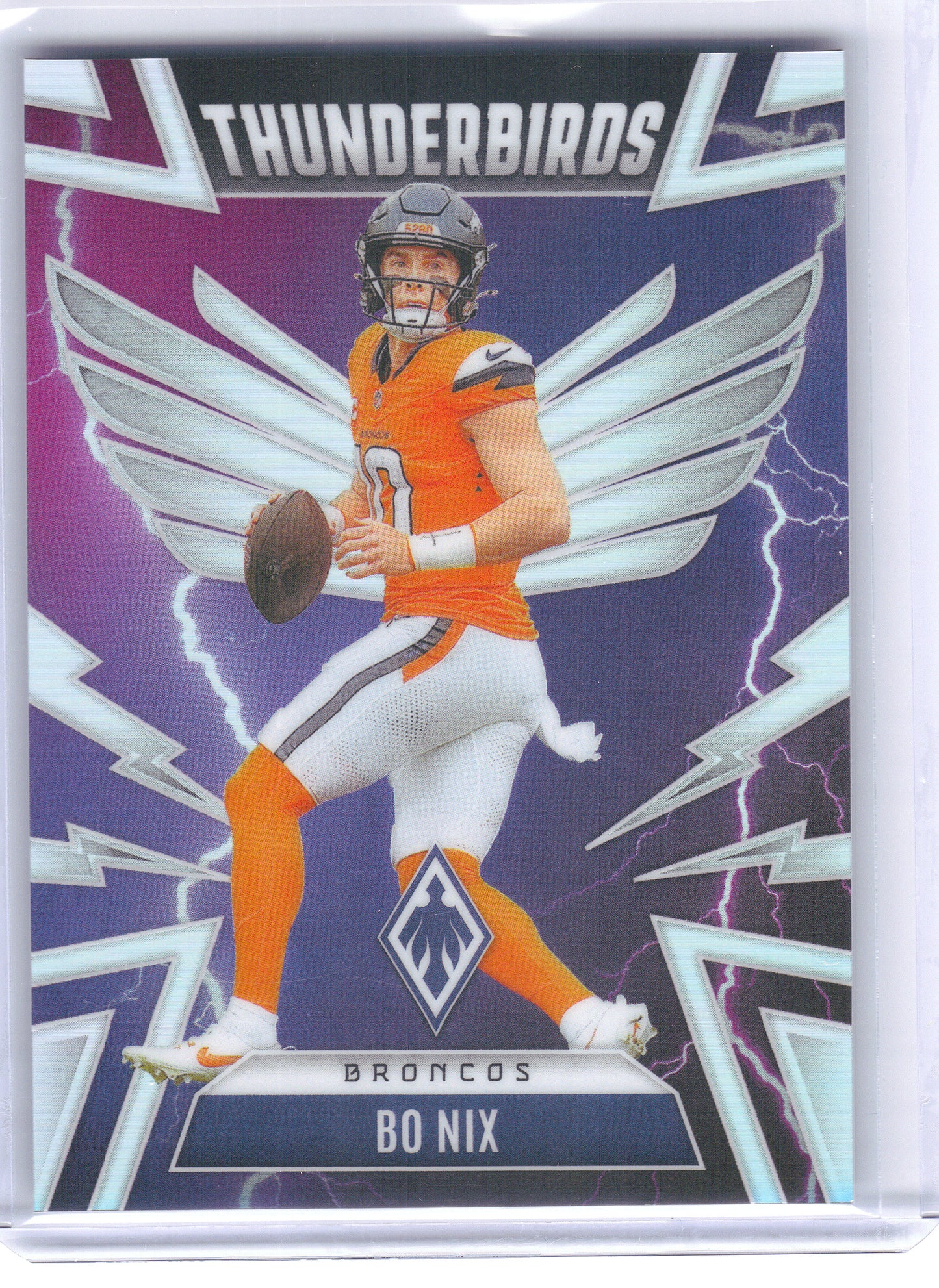 2025 Panini Phoenix #15 Bo Nix Thunderbirds Denver Broncos