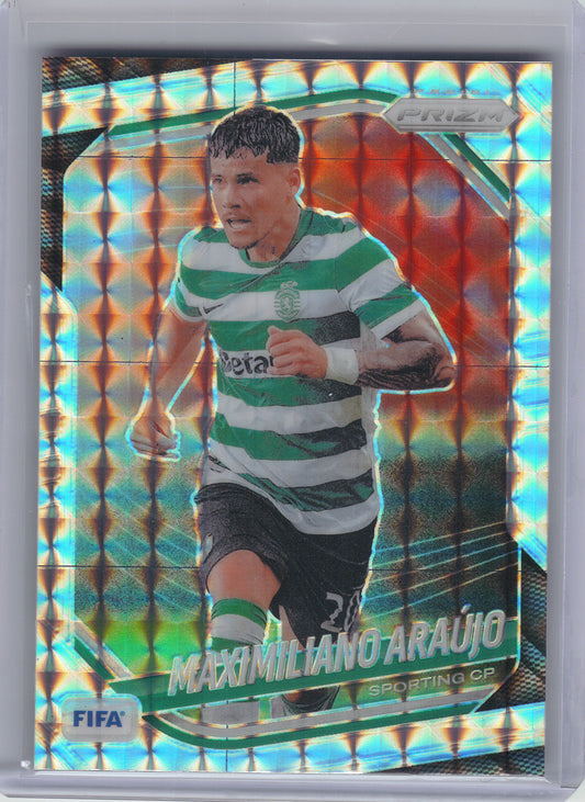 2025-26 Panini Prizm FIFA #289 Maximiliano Araujo Choice Prizms Sporting Clube de Portugal