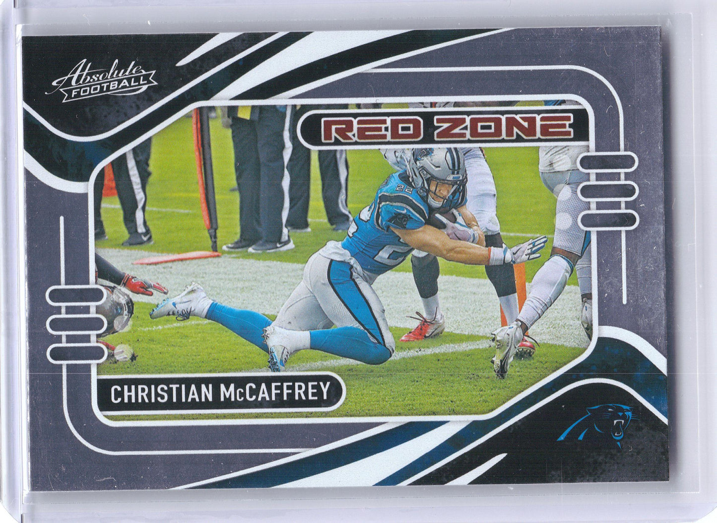 2021 Panini Absolute #RZ13 Christian McCaffrey Red Zone Carolina Panthers