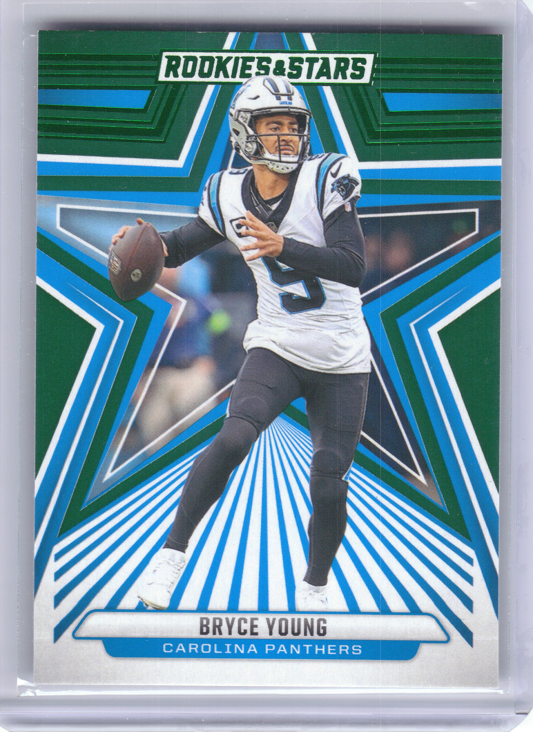 2024 Panini Rookies & Stars #14 Bryce Young Green Carolina Panthers