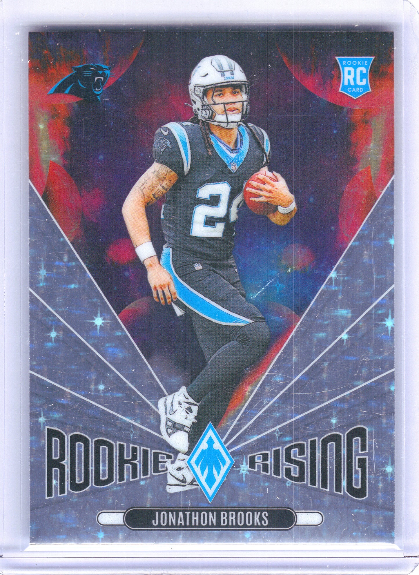 2024 Panini Phoenix #RR-JBS Jonathon Brooks Rookie Rising Stars Carolina Panthers
