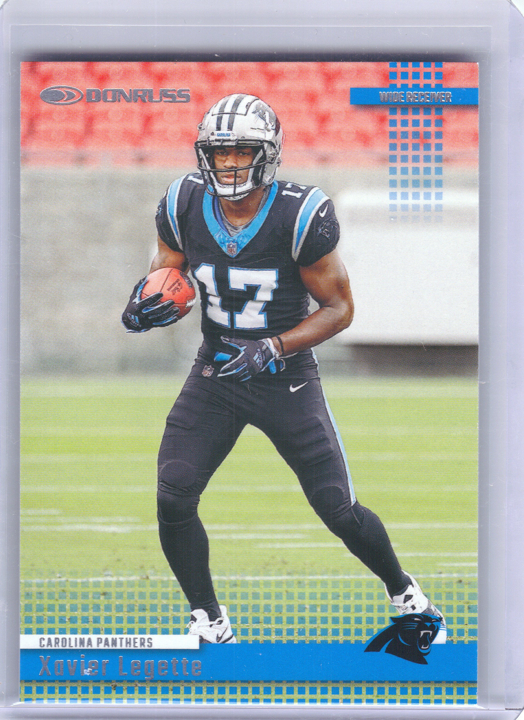 2024 Donruss #34 Xavier Legette Retro 2004 Carolina Panthers