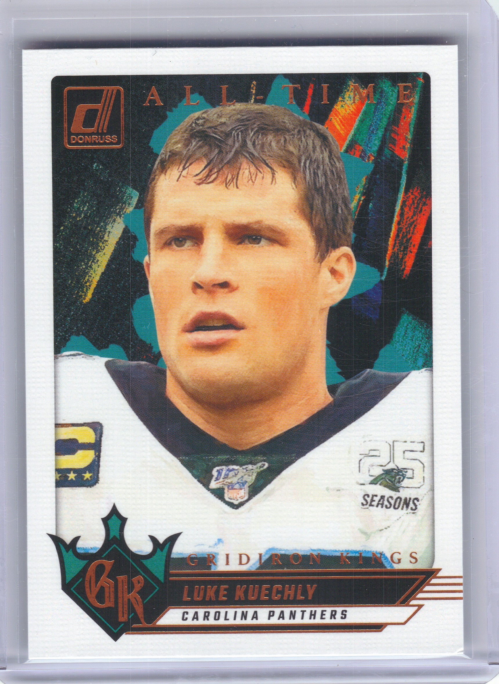 2024 Donruss #7 Luke Kuechly All-Time Gridiron Kings Carolina Panthers