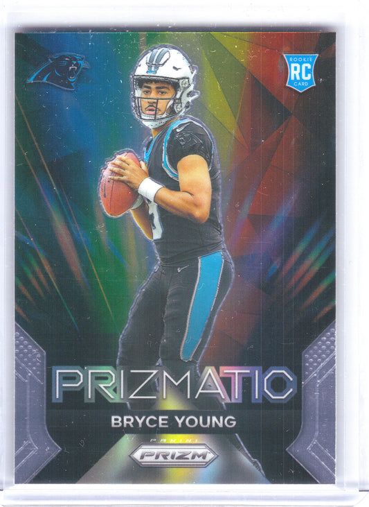 2023 Panini Prizm #4 Bryce Young Prizmatic Carolina Panthers