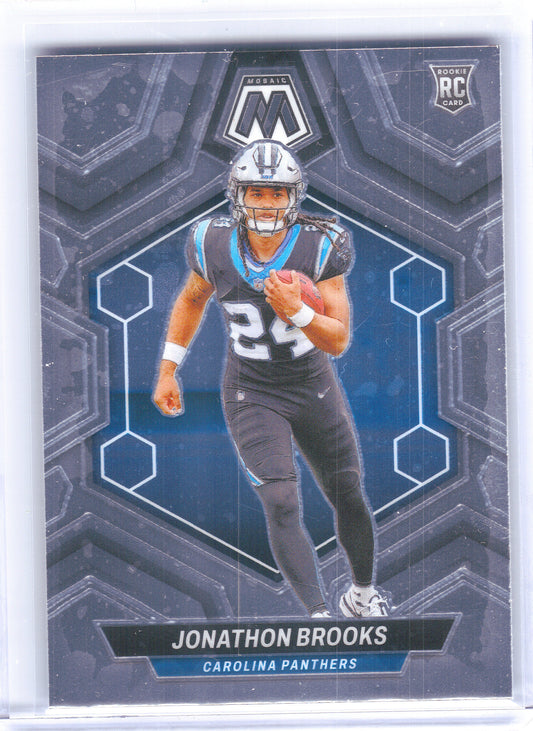 2024 Panini Mosaic #345 Jonathon Brooks Carolina Panthers RC