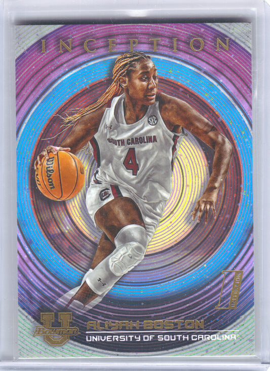 2022-23 Bowman University Inception #55 Aliyah Boston South Carolina Gamecocks