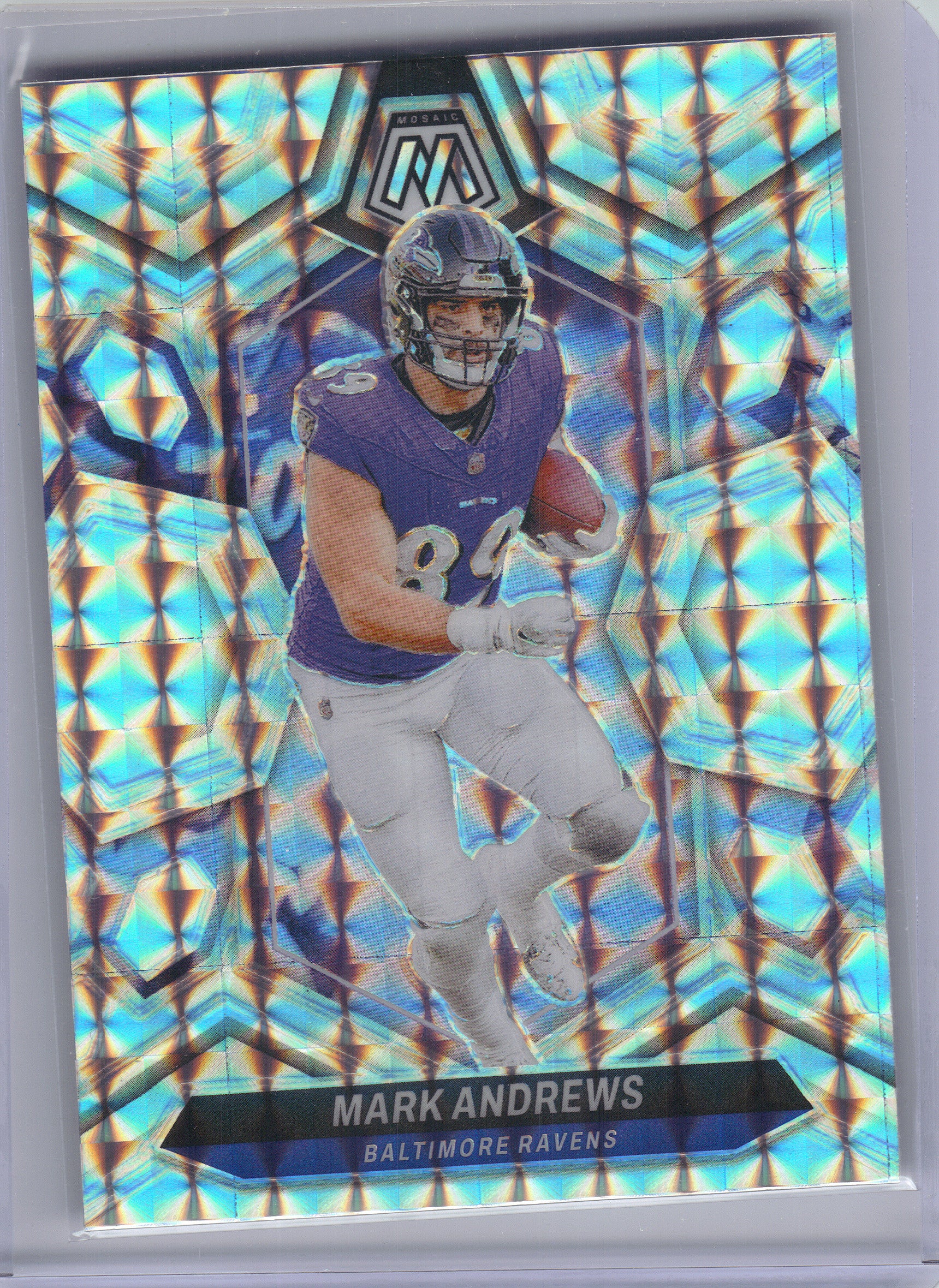 2024 Panini Mosaic #18 Mark Andrews Mosaic Baltimore Ravens