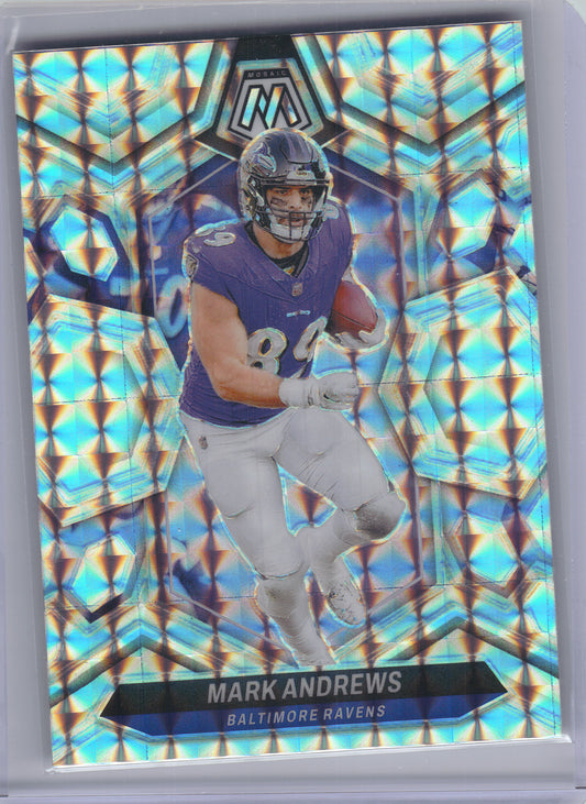 2024 Panini Mosaic #18 Mark Andrews Mosaic Baltimore Ravens
