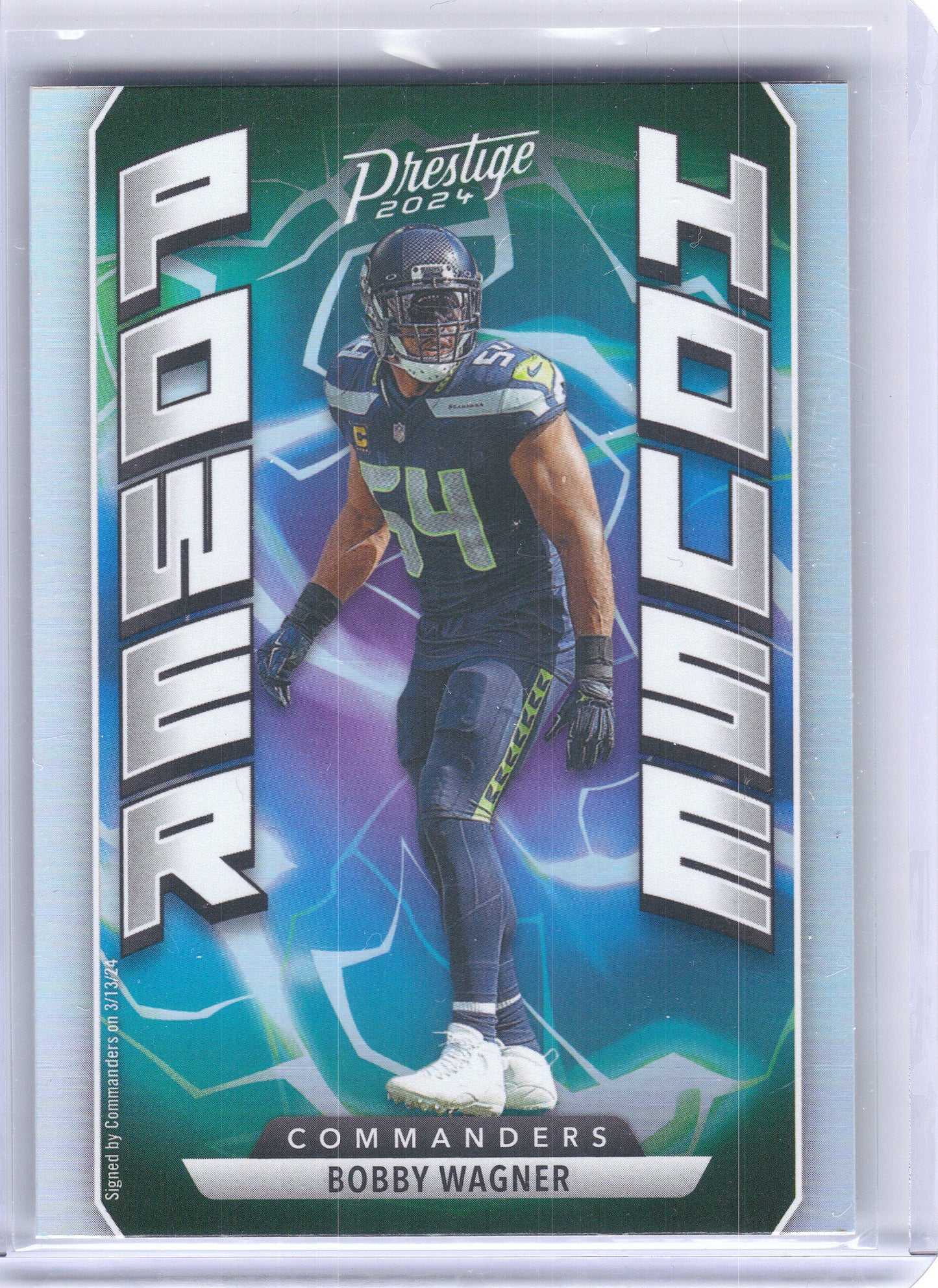 2024 Panini Prestige #PH-BWR Bobby Wagner Power House Washington Commanders