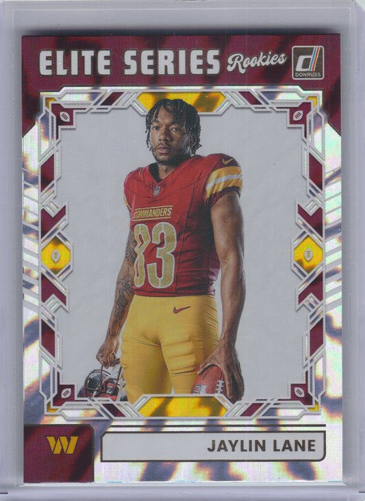 2025 Donruss #ESR-JLE Jaylin Lane The Elite Series Rookies Washington Commanders