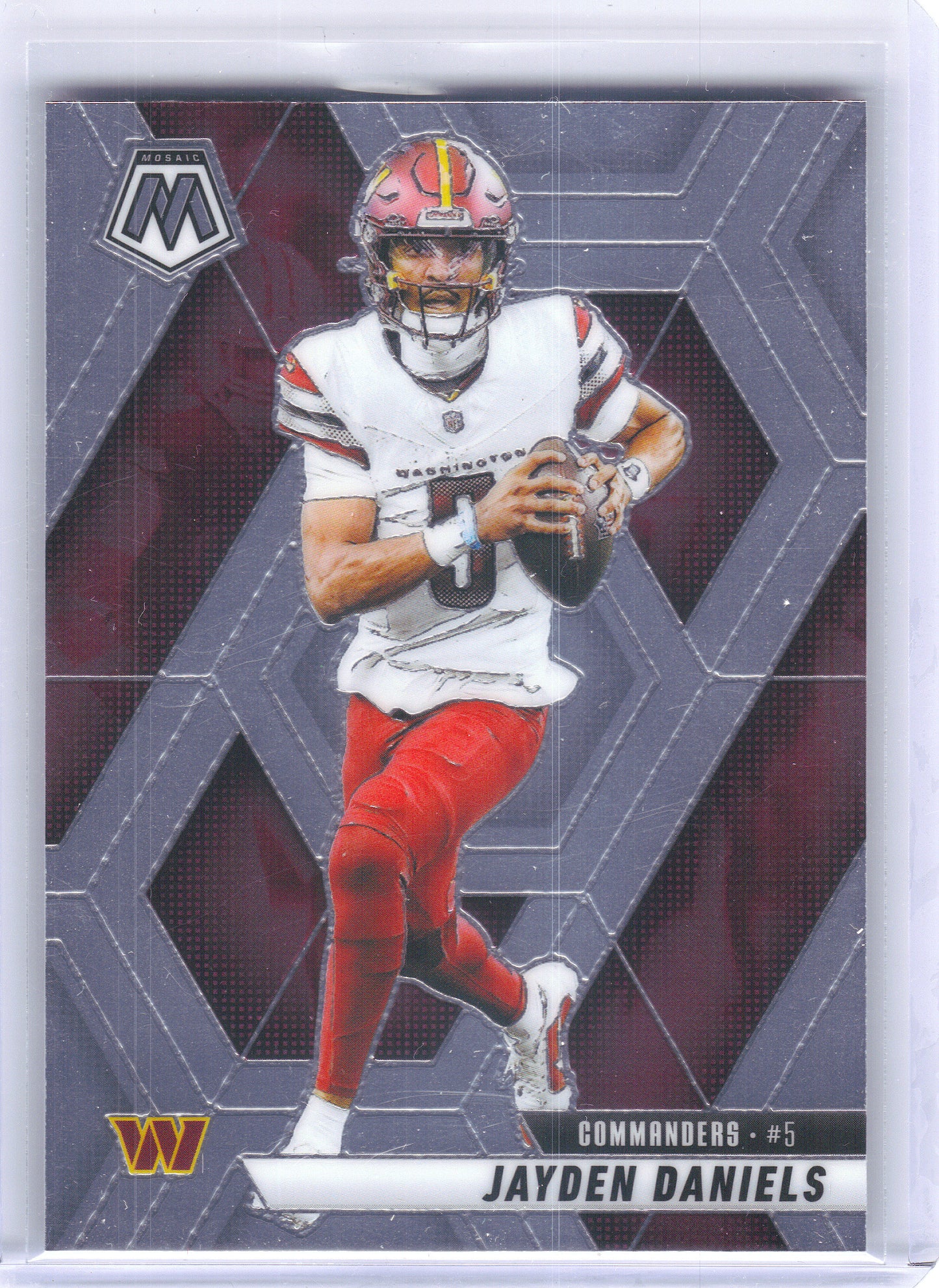 2025 Panini Mosaic #232 Jayden Daniels Washington Commanders