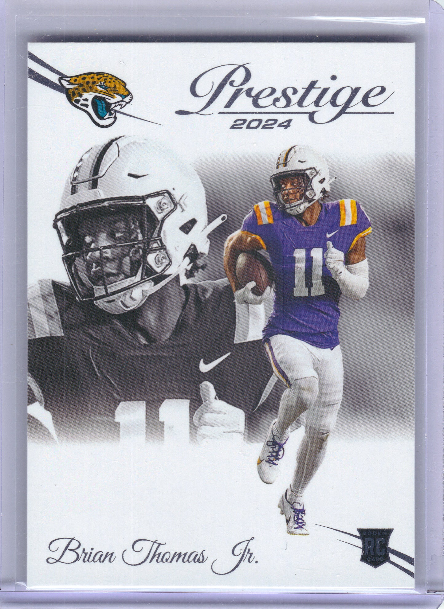 2024 Panini Prestige #321 Brian Thomas Jr. Jacksonville Jaguars RC