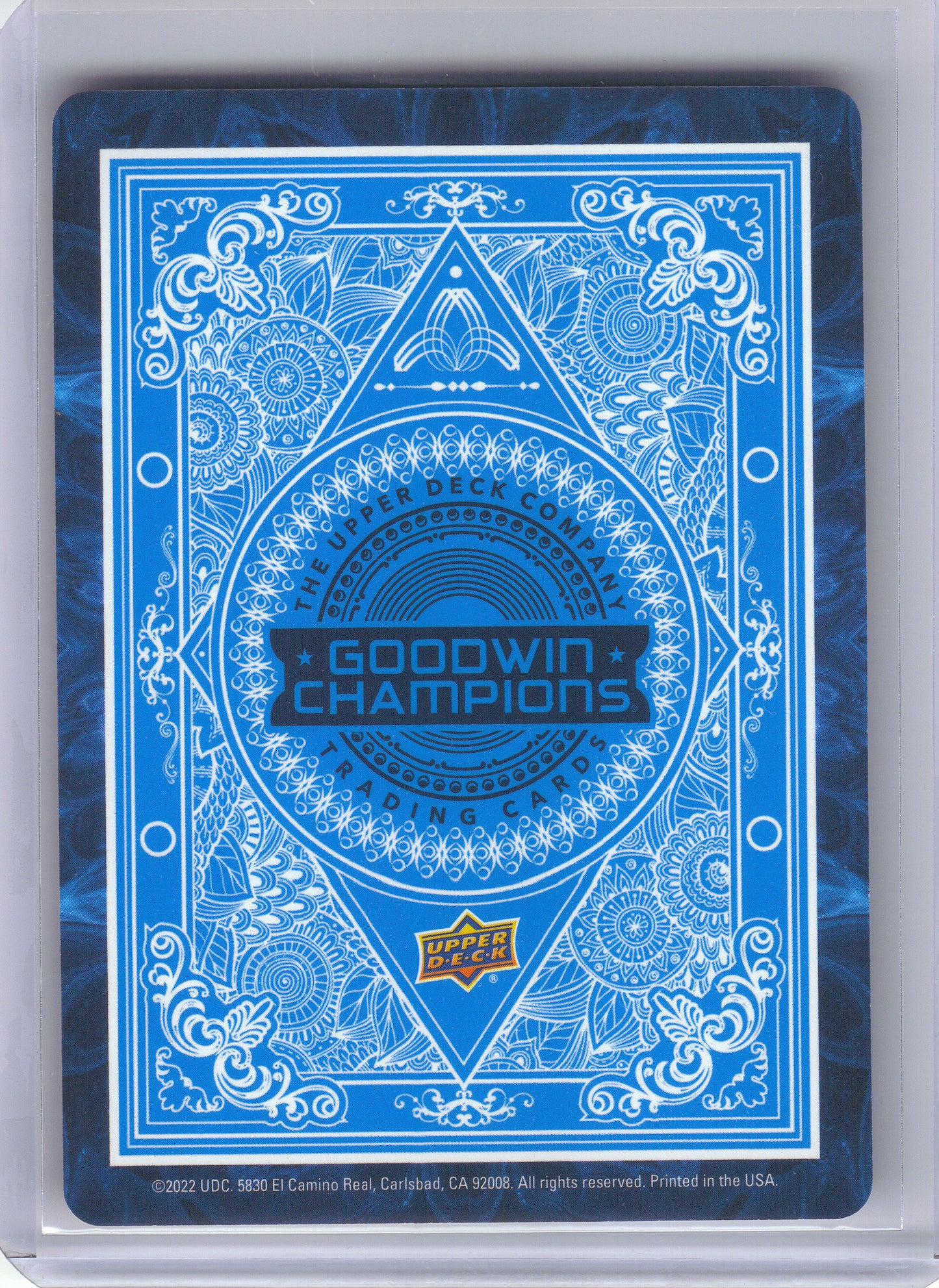 2022 Upper Deck Goodwin Champions #9♣ Brady House Playing Cards