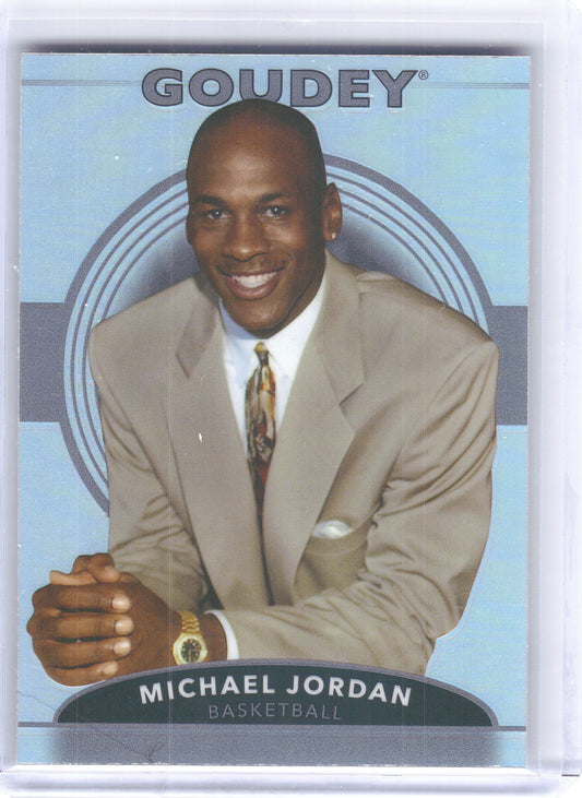 2022 Upper Deck Goodwin Champions #GP1 Michael Jordan Goudey Platinum Rainbow