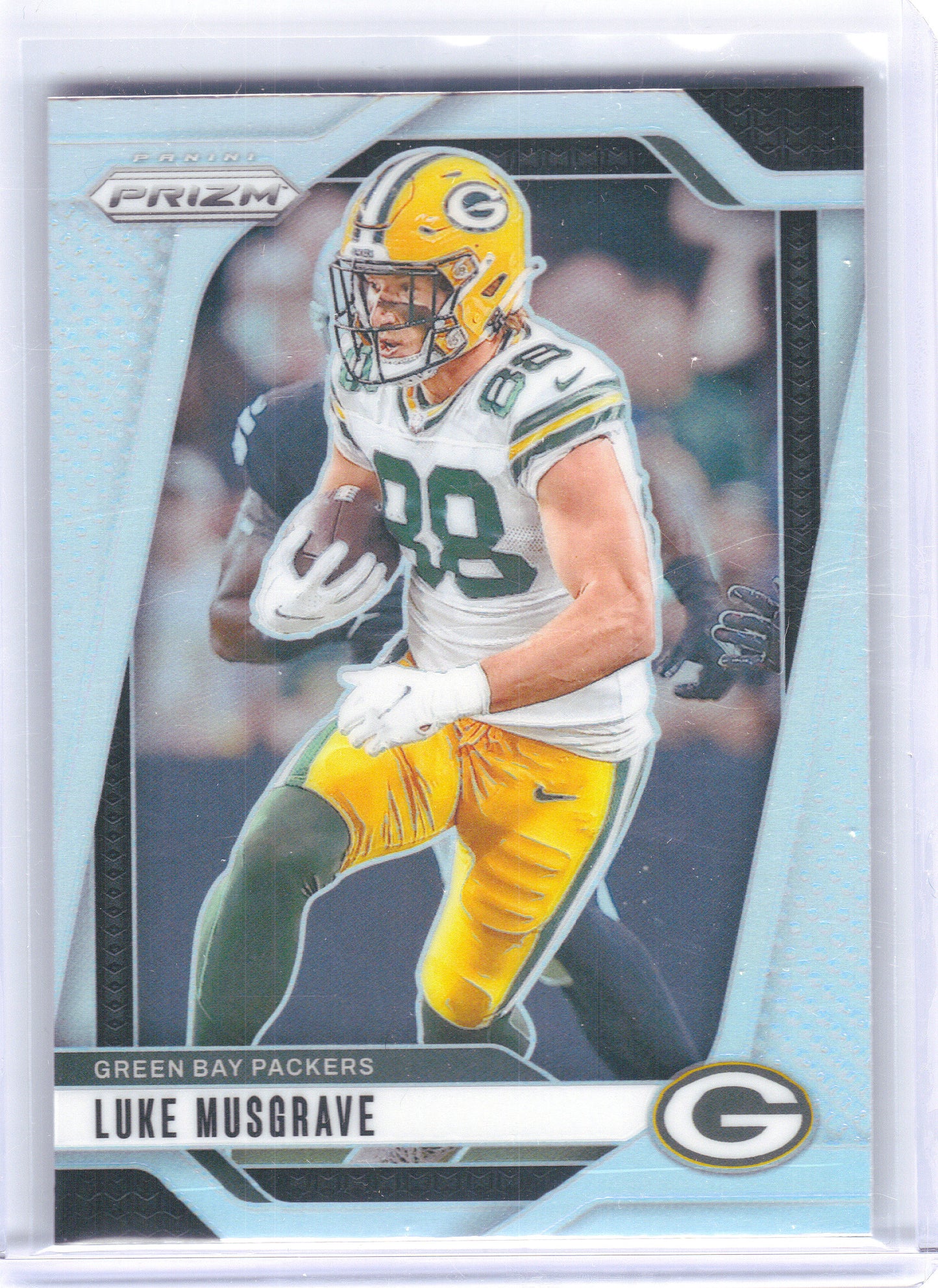 2024 Panini Prizm #105 Luke Musgrave Silver Green Bay Packers