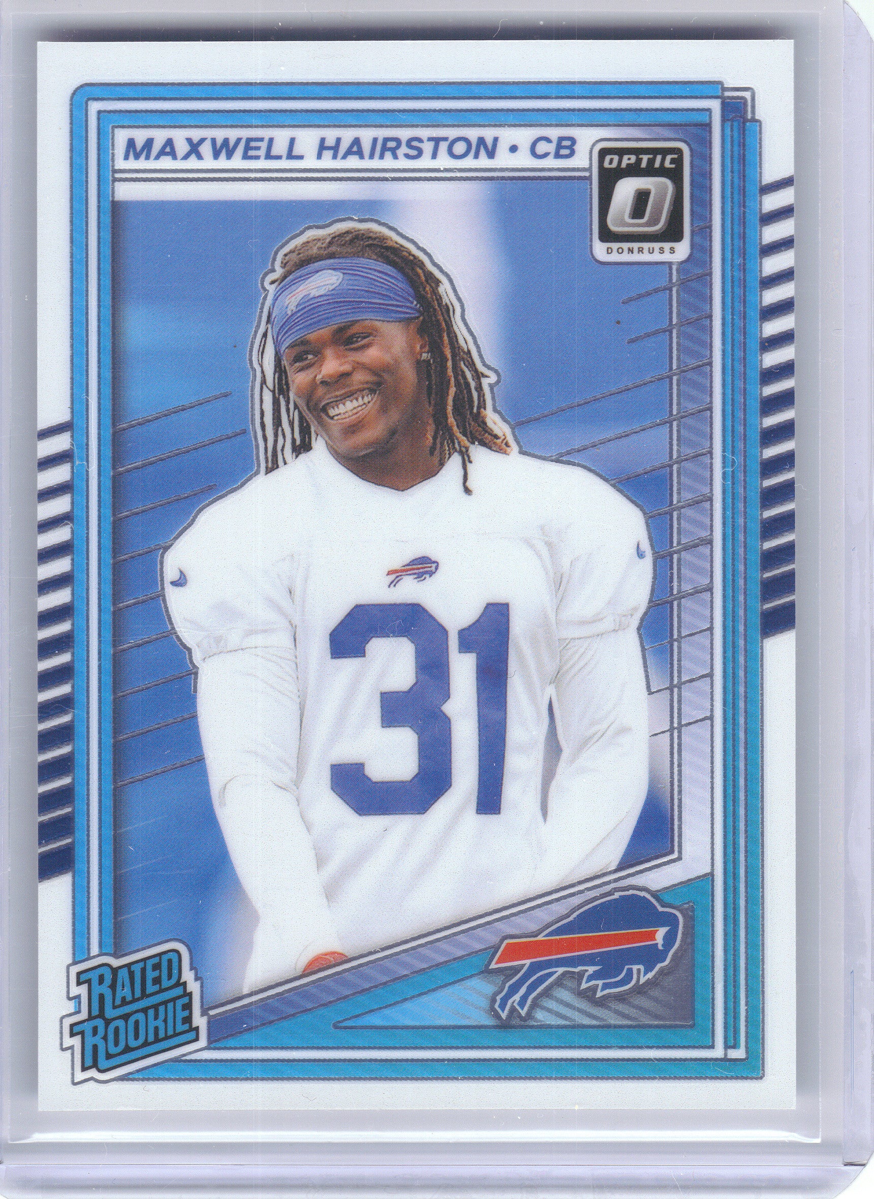 2025 Donruss Optic #286 Maxwell Hairston Buffalo Bills RC