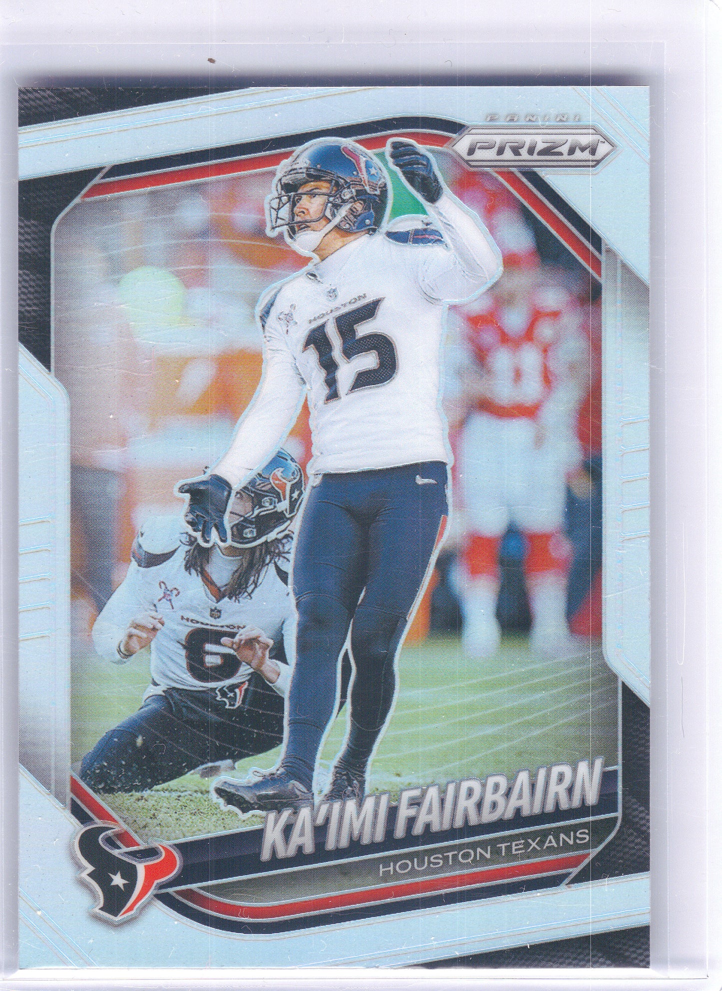 2025 Panini Prizm #148 Ka'imi Fairbairn Silver Houston Texans