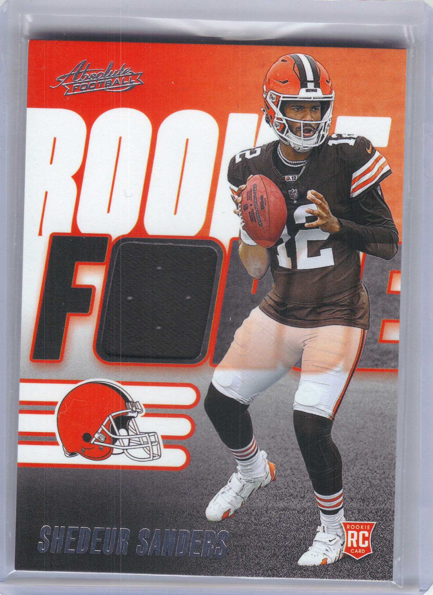 2025 Panini Absolute #RF-SSS Shedeur Sanders Rookie Force Cleveland Browns MEM