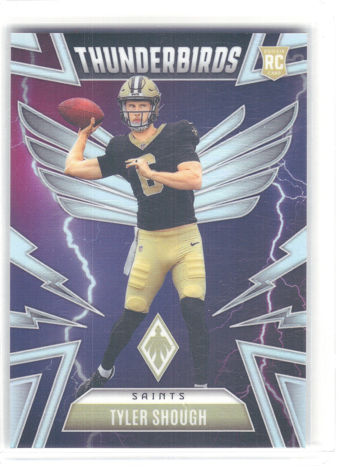 2025 Panini Phoenix #37 Tyler Shough Thunderbirds New Orleans Saints