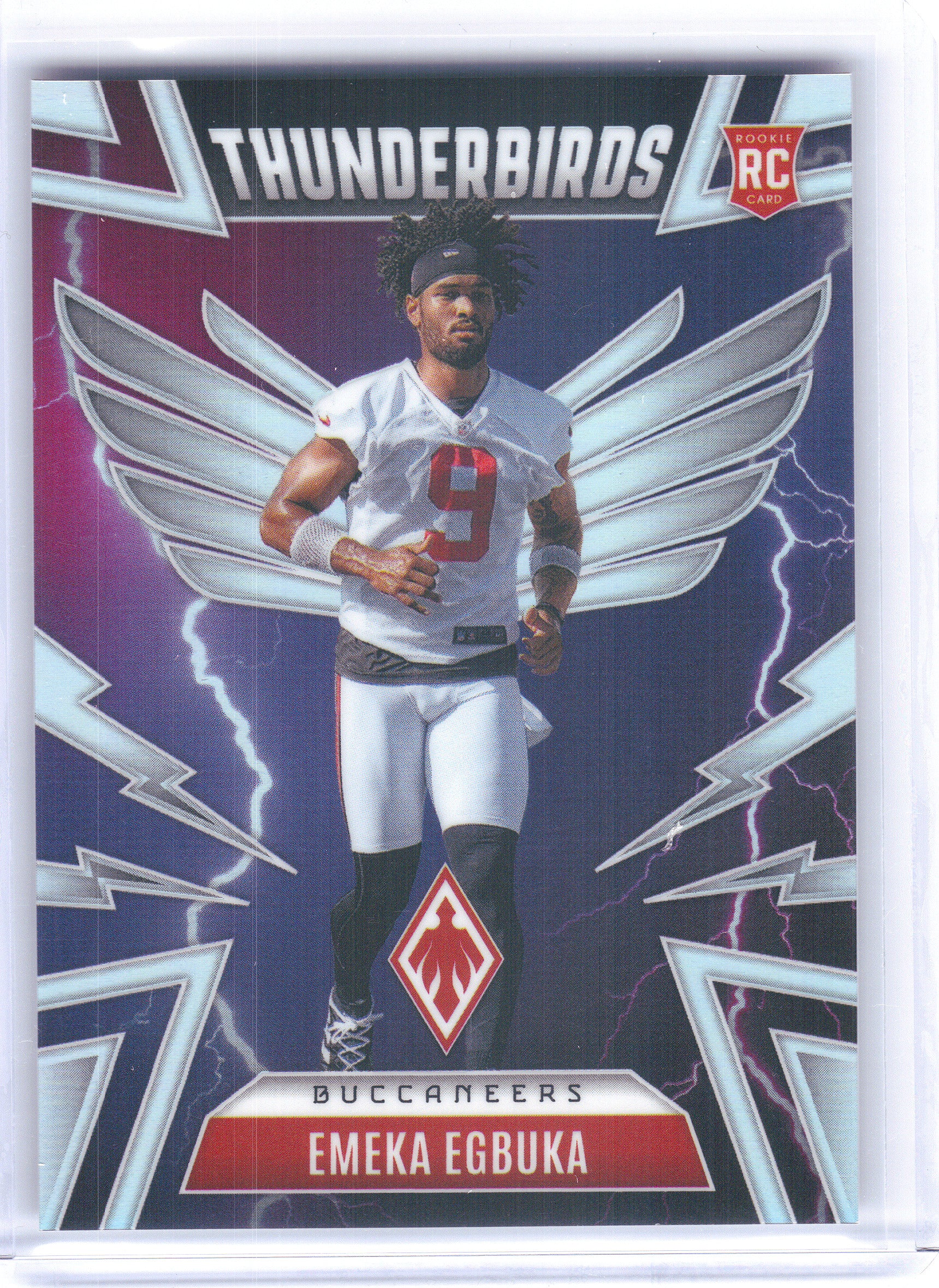 2025 Panini Phoenix #47 Emeka Egbuka Thunderbirds Tampa Bay Buccaneers