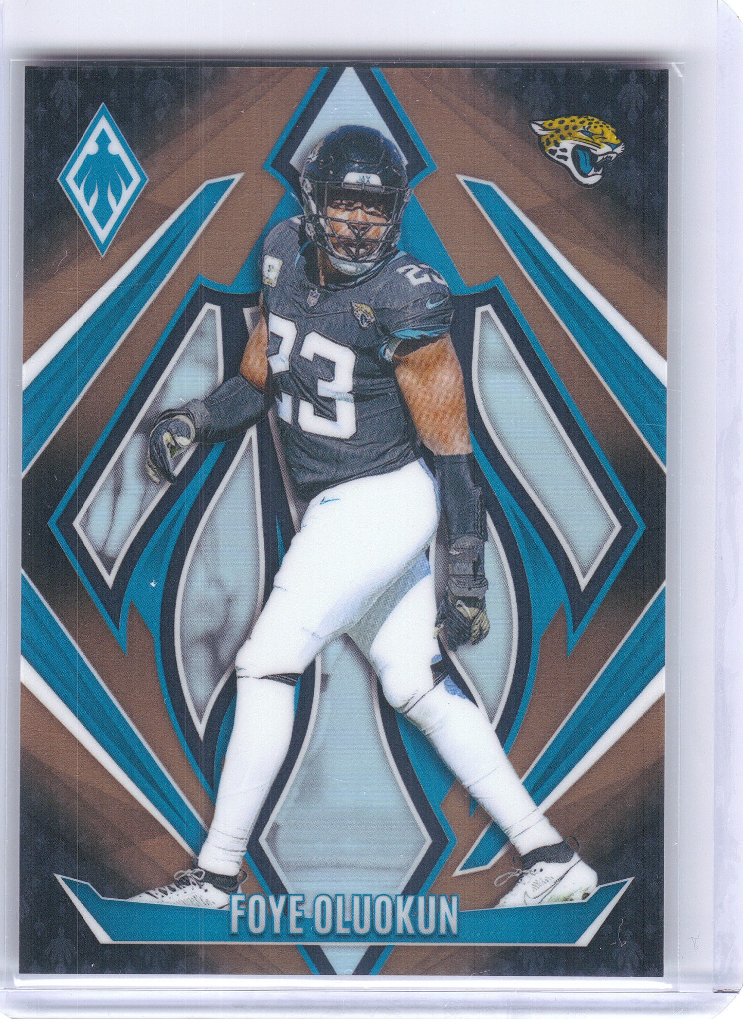 2024 Panini Phoenix #56 Foye Oluokun Bronze Fade #/125 Jacksonville Jaguars SN