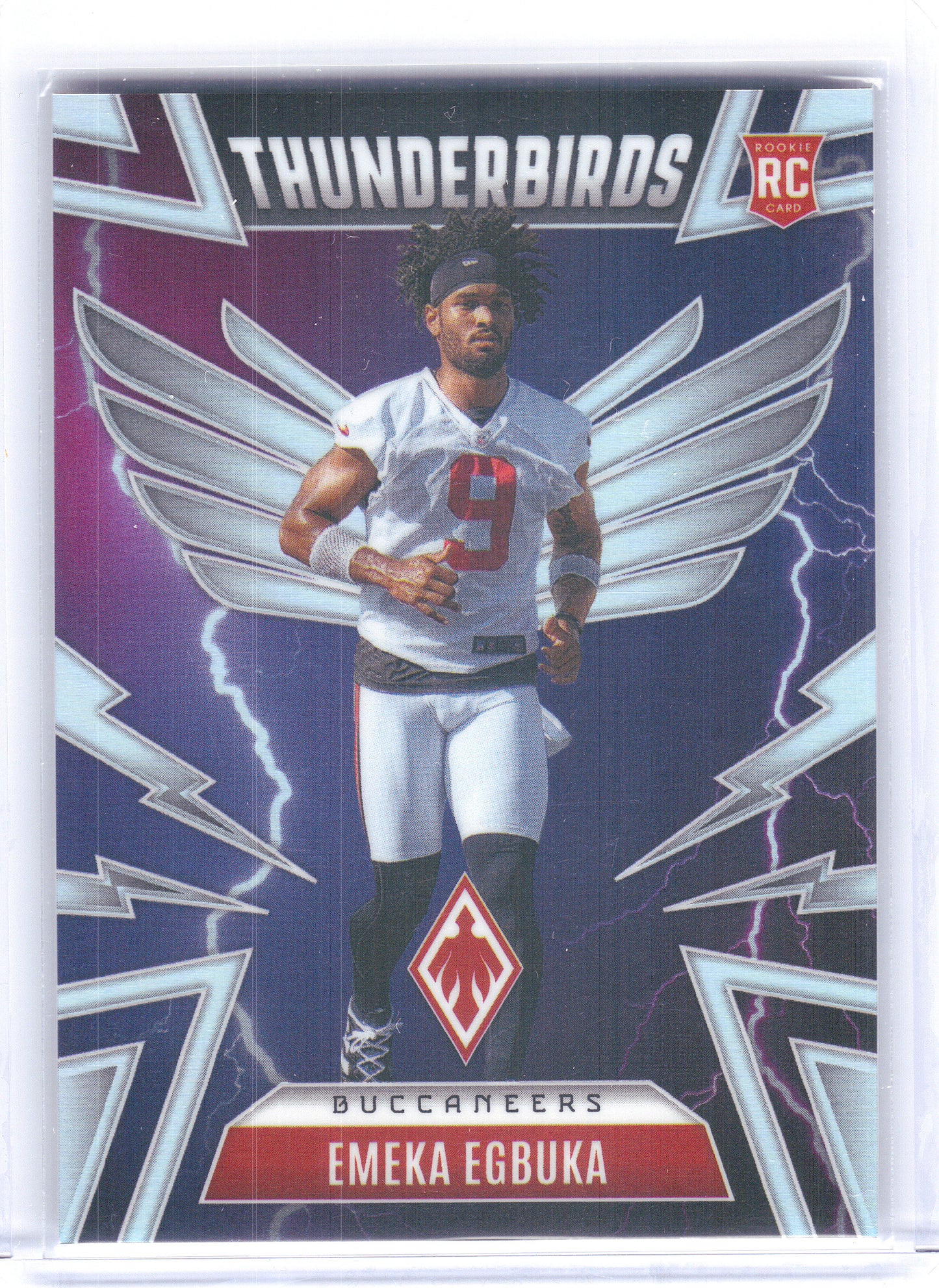 2025 Panini Phoenix #47 Emeka Egbuka Thunderbirds x Tampa Bay Buccaneers