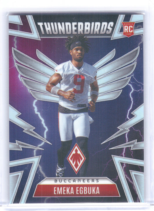 2025 Panini Phoenix #47 Emeka Egbuka Thunderbirds x Tampa Bay Buccaneers