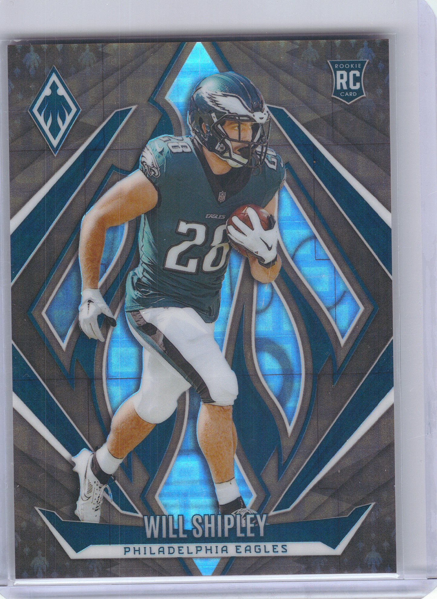 2024 Panini Phoenix #248 Will Shipley Bronze Pandora #/33 Philadelphia Eagles SN,RC