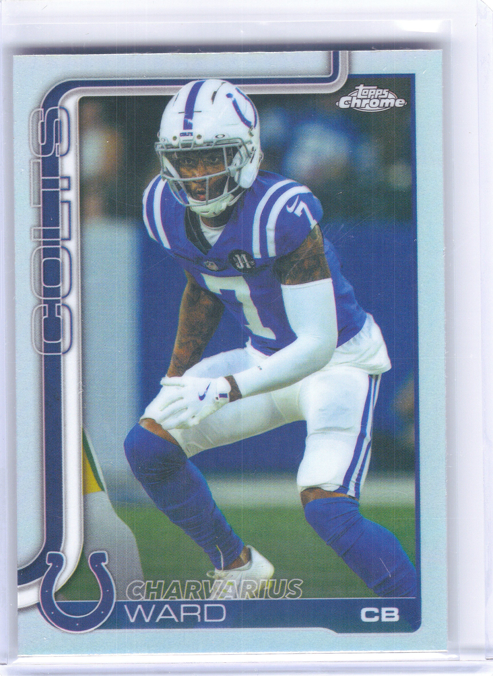 2025 Topps Chrome #129 Charvarius Ward Indianapolis Colts