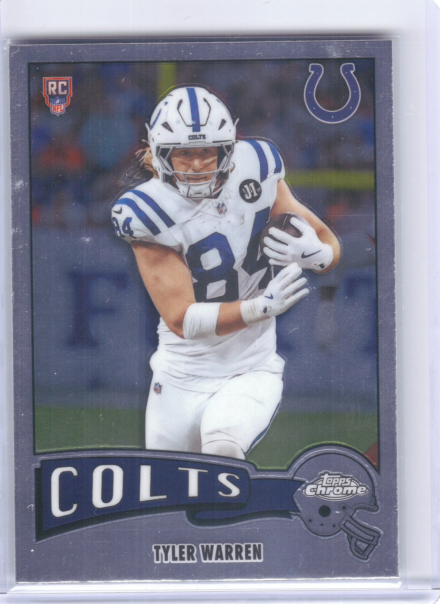 2025 Topps Chrome #1975-15 Tyler Warren 1975 Topps Indianapolis Colts