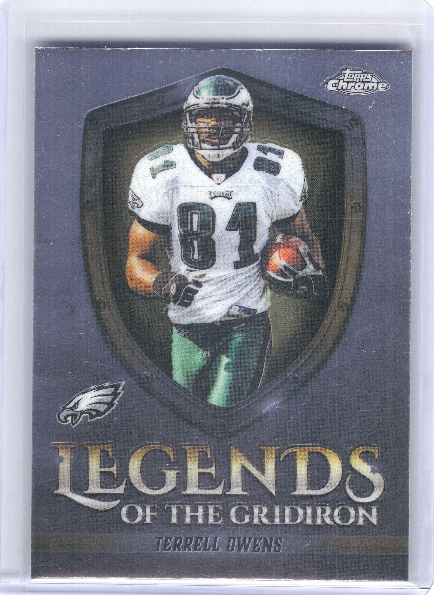 2025 Topps Chrome #LOG-20 Terrell Owens Legends of the Gridiron Philadelphia Eagles